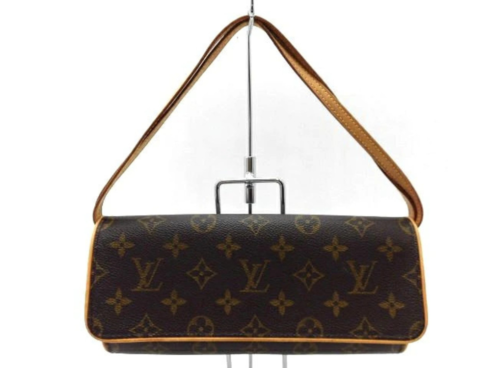 LOUIS VUITTON Pochette Twin Shoulder Bag Monogram